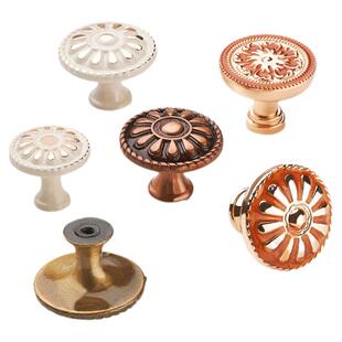 欧式单孔拉手现代简约抽屉小拉手美式衣柜柜门小把手实心铝合金