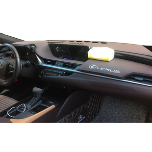 适用雷克萨斯ES300H/NX200/CT/RX纤皮改装仪表台防晒中控台避光垫