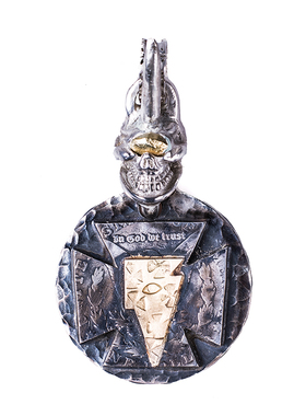 【国内现货】高山隆金眼银角骷髅