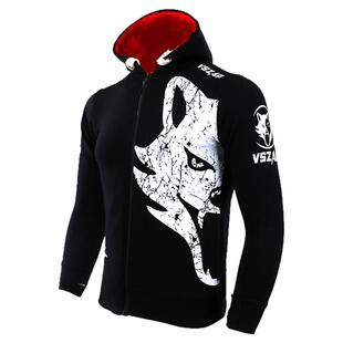 VSZAP狼连帽衫长袖卫衣UFC搏击外套格斗MMA运动散打训练健身男