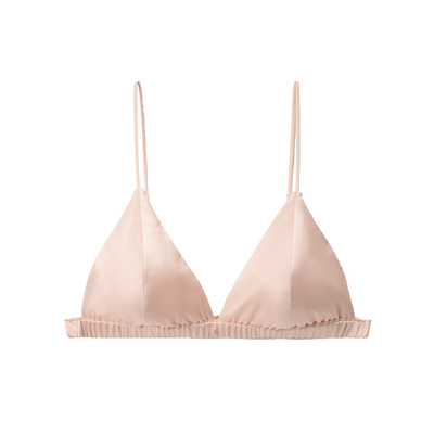 弗利少女法式三角杯无钢圈文胸