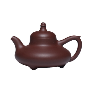 观源堂笠帽宜兴紫砂壶黄龙山原矿老紫泥实力派周健手工高档泡茶壶