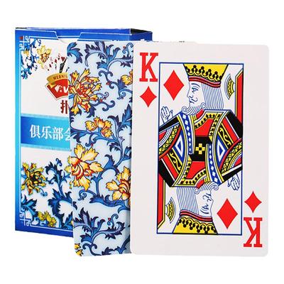 扑克牌纸牌加厚青花瓷俱乐部专用