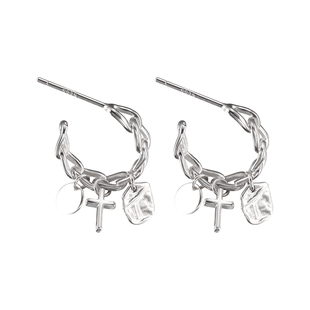 复古耳钉女小众设计感冷淡风耳环2023新款爆款高级感个性耳饰潮酷