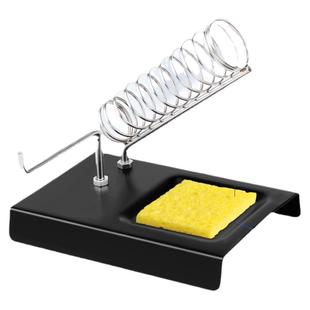 鹿仙子烙铁架电烙铁支架放置架子焊接不锈钢焊锡固定洛铁架多功能