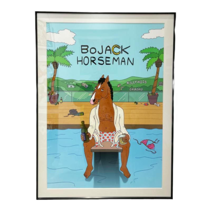 马男BoJack马年潮流美式装饰画
