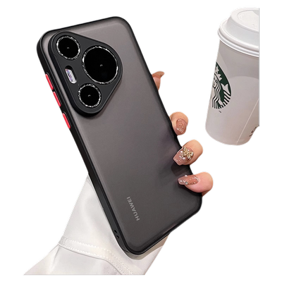 适用华为亚克力简约保护套