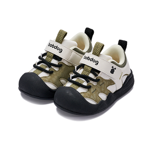 巴布豆学步鞋宝宝鞋子加绒冬季新款婴儿机能鞋男童童鞋儿童二棉鞋