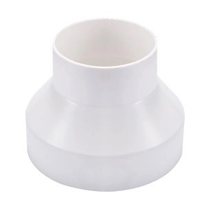 排烟管变径圈塑料排风软管异径大小头pvc管直接转换接头75100 150