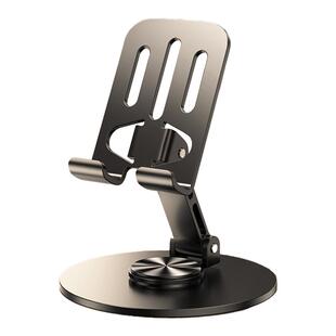 手机支架2026新款全合金720度旋转落地支架桌面直播手机专用平板iPad支撑架万能通用折叠架子多功能车载便携