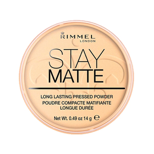现货英国芮谜Rimmel Stay Matte哑光控油定妆蜜粉饼14g平价包邮