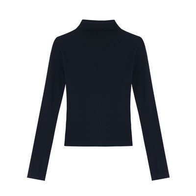 长袖T恤打底针织衫修身显瘦上衣