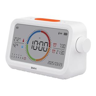 杜克MT3温湿度计时钟智能语音闹钟学习计时器学生静音时间管理器