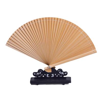 全竹扇子小折扇折叠蜻蜓古风中式