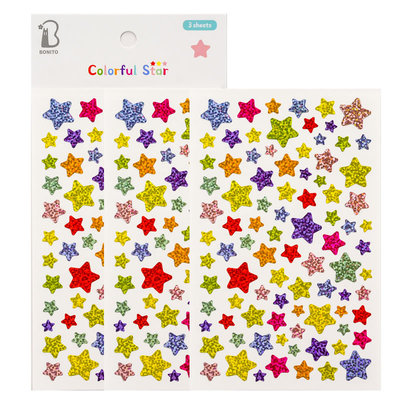 韩国BONITO星星爱心手账装饰贴纸