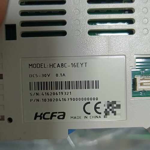 询价-禾川PLC扩展模块HCA8C-16EYT，DC5-30V 0