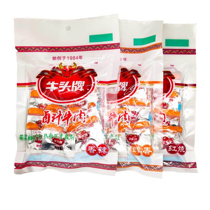 贵州特产牛头牌卤汁牛肉牛筋