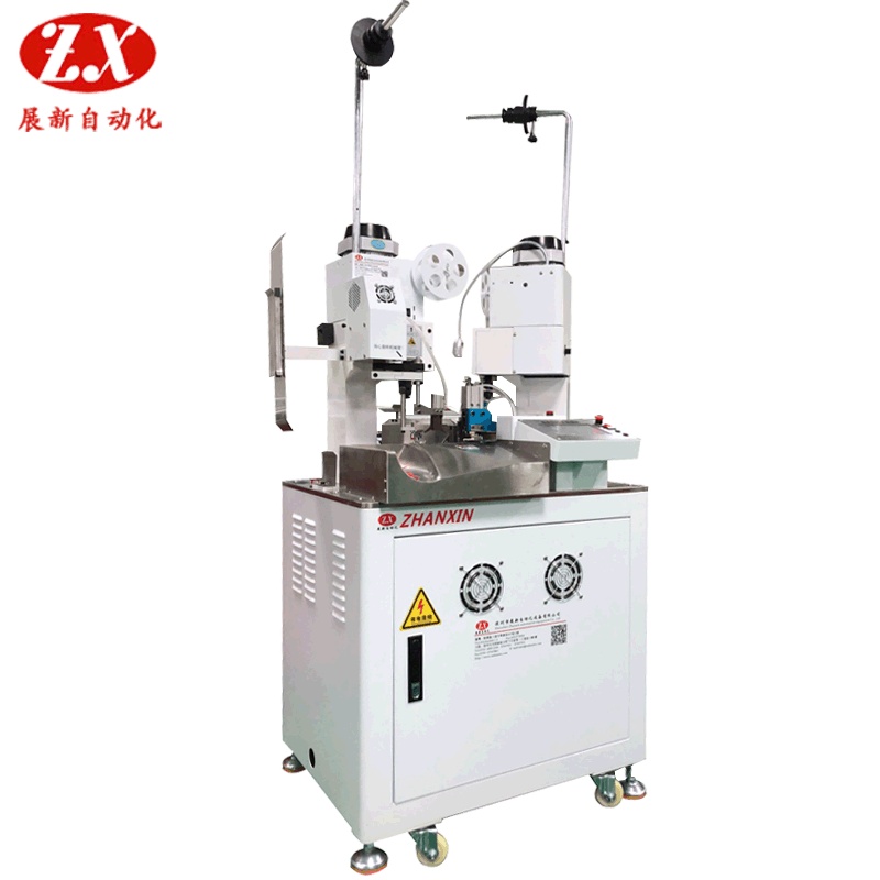 端子机全自动双头裁线剥皮端子压接机电子线打端子铆压机