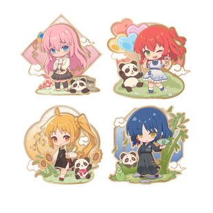 【现货 ANIPLEX】孤独摇滚!中国限定Q版金属胸针 后藤独山田凉