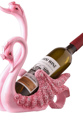 餐厅红酒架装饰品乔迁新居礼物