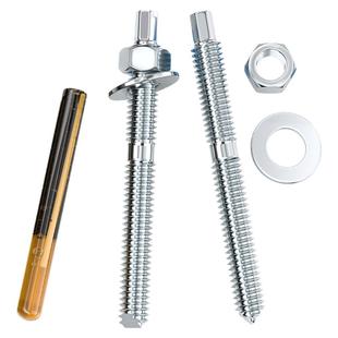 化学膨胀螺栓高强度8.8级镀锌4.8加长化学锚栓螺丝含药剂12M20M24