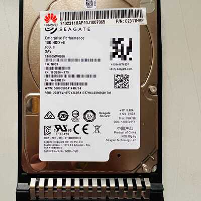 华为02311HAP 600G 10K SAS 2.5寸 1议价