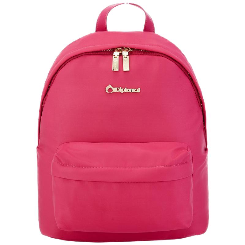 diplomat外交官双肩包女大学生书包简约小型背包旅游轻便高颜值