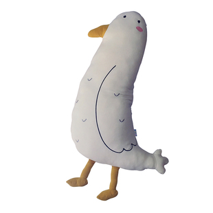 ins日本可爱长条海鸟公仔小熊玩偶懒人抱着睡觉抱枕毛绒玩具礼物