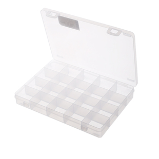 日本进口零件收纳盒五金工具螺丝钉钓鱼配件电子元件分格整理储物