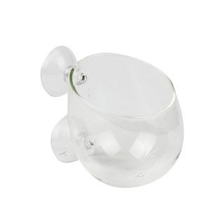 鱼缸水族箱饲育造景盆缸内型水草杯水草种植杯玻璃水草造景水草盆