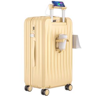 2025新款行李箱女大容量多功能拉杆箱男生24寸登机旅行密码皮箱26