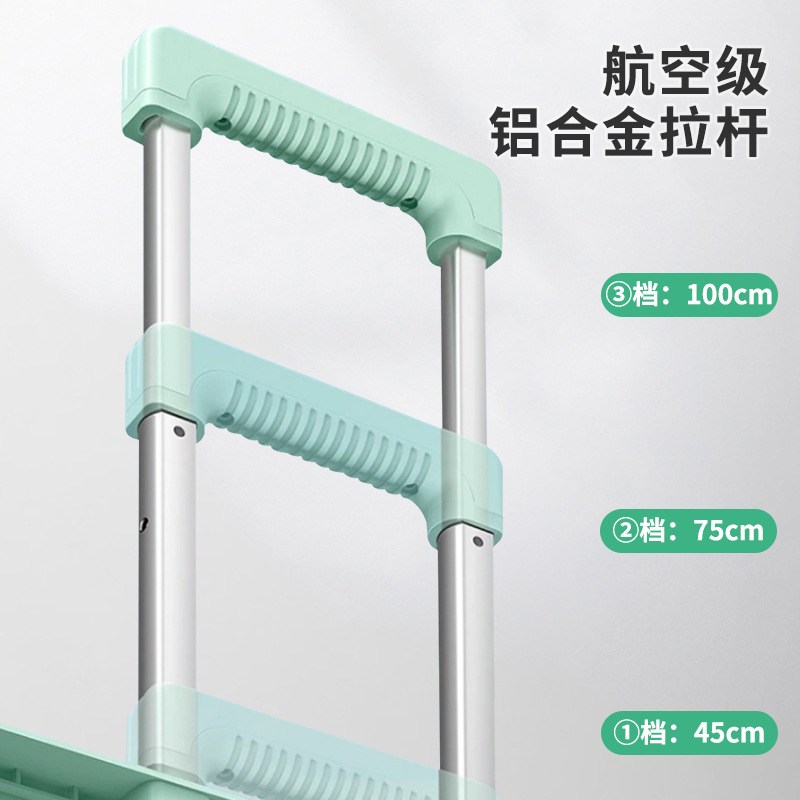 买菜小推车户外露营野餐车可折叠超市购物小拉车便携摆摊车快递车