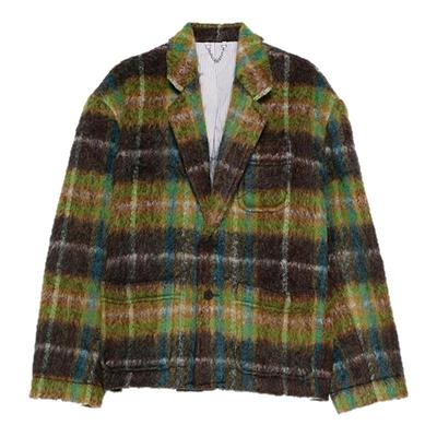LOVERBOY呢料苏格兰夹克外套