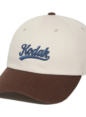 [新品]KODAK柯达户外运动徒步拼色棒球帽男女同款鸭舌帽