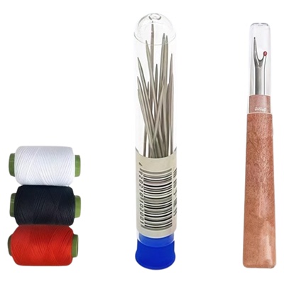 34件套大鼻子钢针绣花缝衣服被子