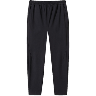 安踏舒乐型动裤丨防泼水运动长裤男士秋冬季直筒裤弹力休闲裤子