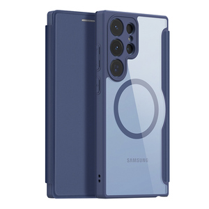 适用三星系列透明翻盖手机壳