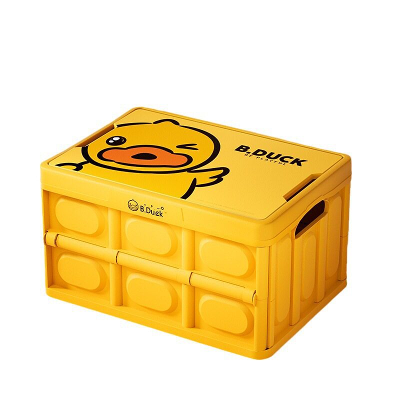 B.Duck小黄鸭可折叠收纳箱