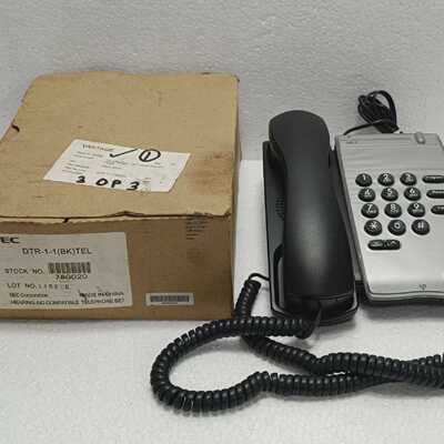 NEC DTR-1-1(BK) Telefono Analogico Business 1 Linea Nero 780