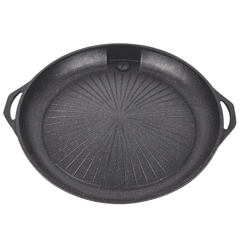 不粘煎肉锅家用燃气烧烤炉烤盘