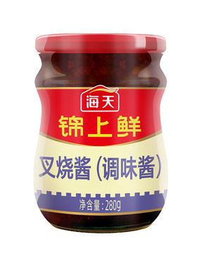 海天广式叉烧酱280g家用蜜汁鸡翅烤肉黄焖酱料汁调味酱锦上鲜正品