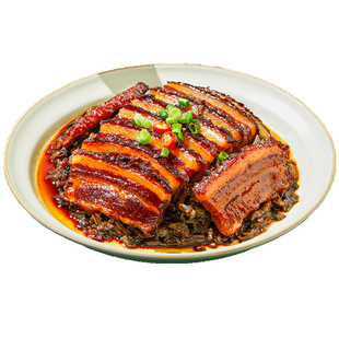 四川正宗九大碗梅菜扣肉龙眼肉夹沙肉甜烧白粉蒸肉加热即食预制菜