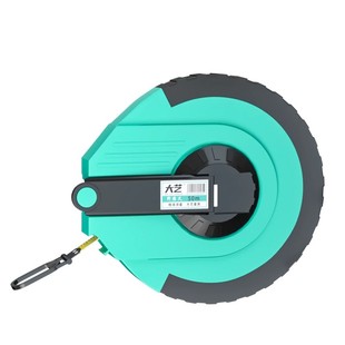 大艺50米皮尺30米卷尺皮卷尺防滑拉尺子软尺20纤维尺工程测量尺