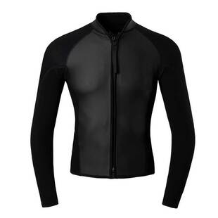 2mm男女冲浪夹克分体长袖上衣浮潜水母服防寒防晒潜水服WATERSTAR