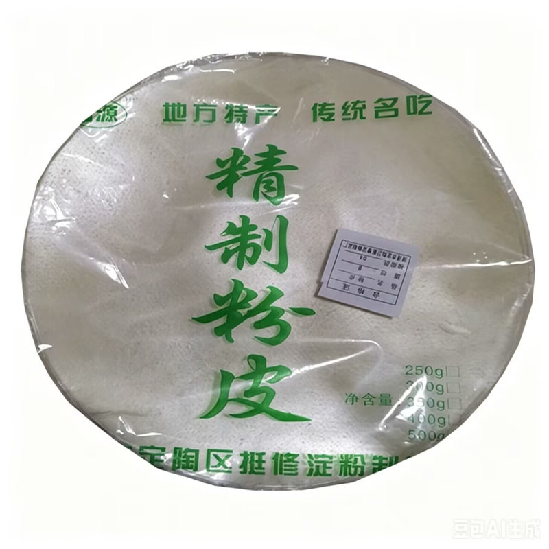 山东菏泽特产绿豆风味粉皮500特色干货及养生干料