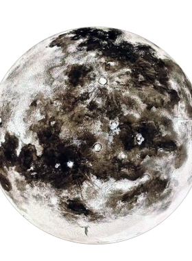 月亮景观设计师圆球装饰品定制