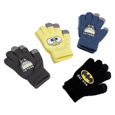 儿童手套可爱男童冬季小童