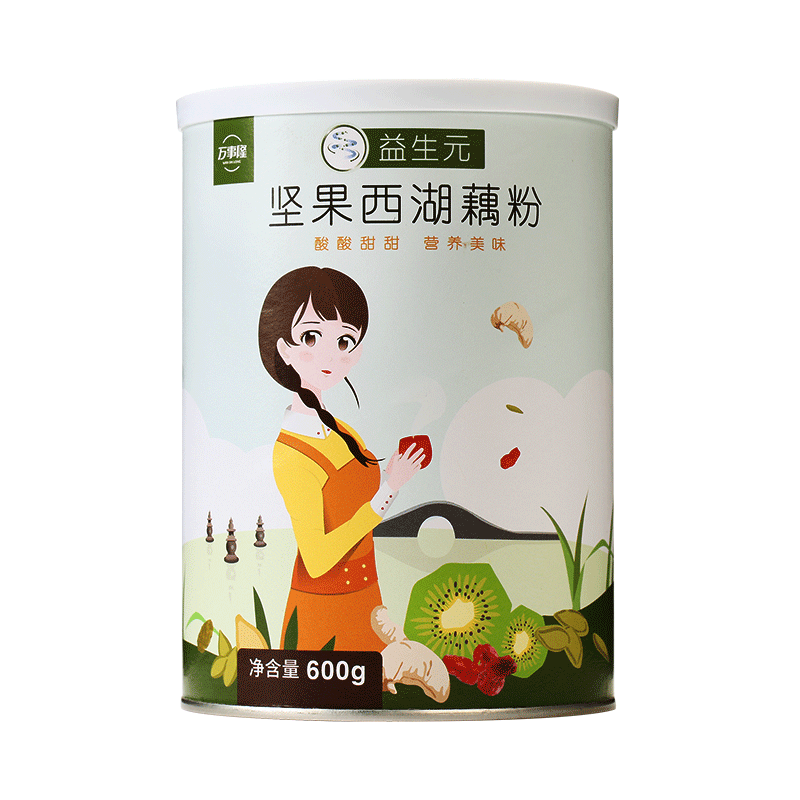 杭州老字号万隆果干食品坚果藕粉