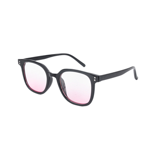 老爸评测素颜腮红眼镜高级氛围感网红风大镜框腮红眼镜时尚穿搭