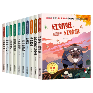 小贝流浪记小猫钓鱼全10册获奖名家名作小学生语文课外拓展阅读丛书开发孩子想象力大字注音精美彩图温馨故事